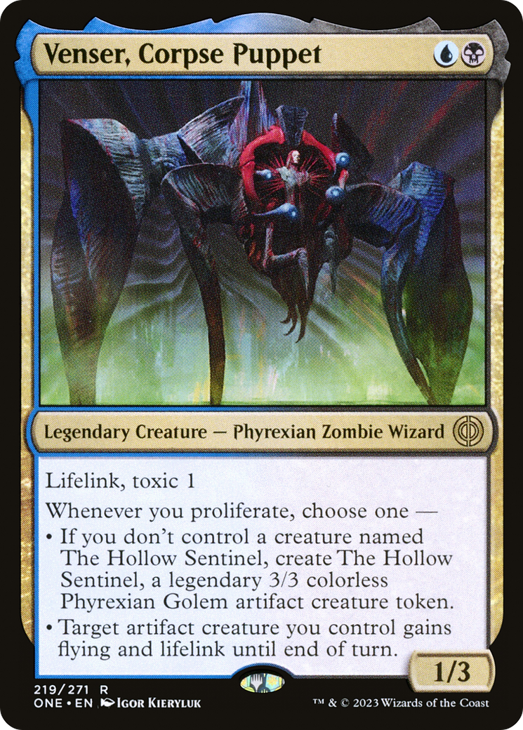 Venser, Corpse Puppet [Phyrexia: All Will Be One] | Enigma On Main