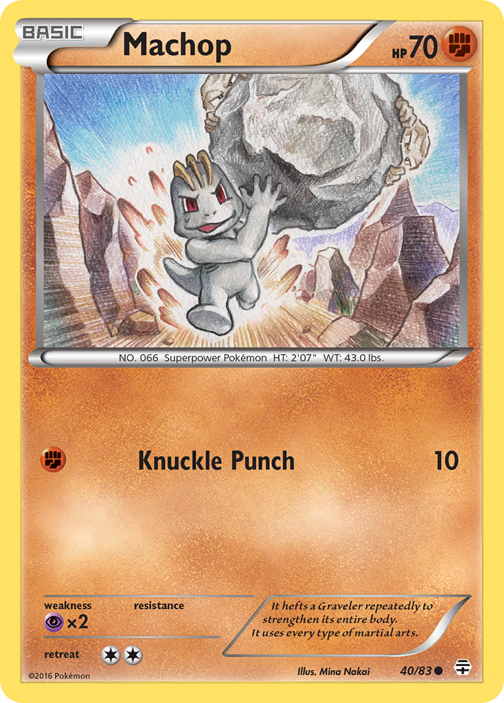 Machop (40/83) [XY: Generations] | Enigma On Main