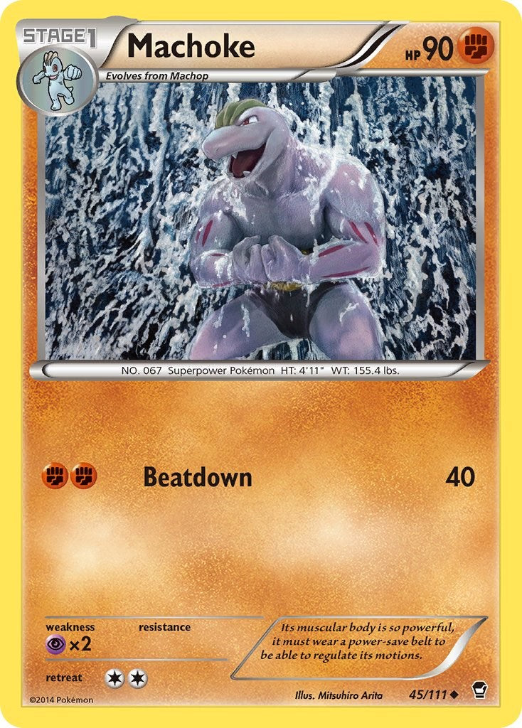 Machoke (45/111) [XY: Furious Fists] | Enigma On Main