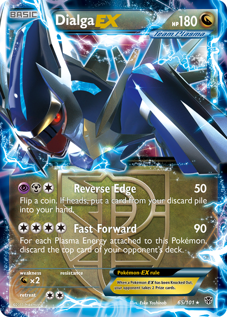 Dialga EX (65/101) [Black & White: Plasma Blast] | Enigma On Main