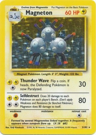 Magneton (9/102) [Base Set Unlimited] | Enigma On Main