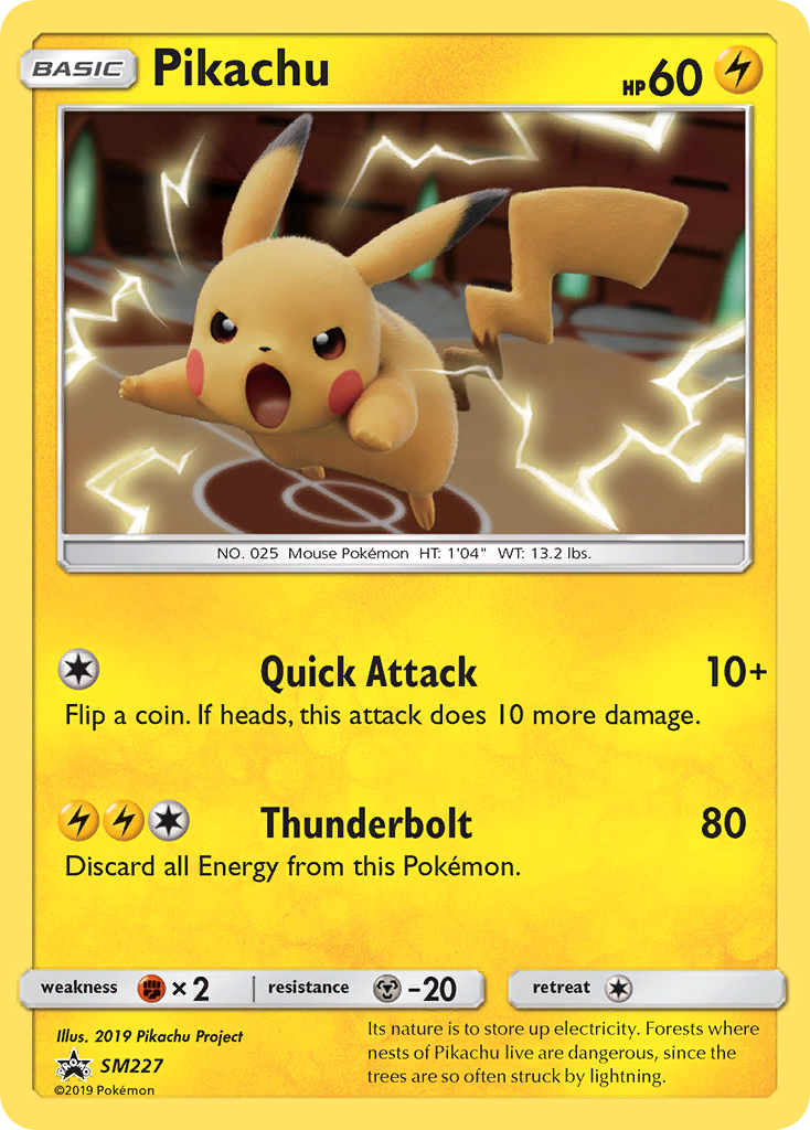 Pikachu (SM227) [Sun & Moon: Black Star Promos] | Enigma On Main