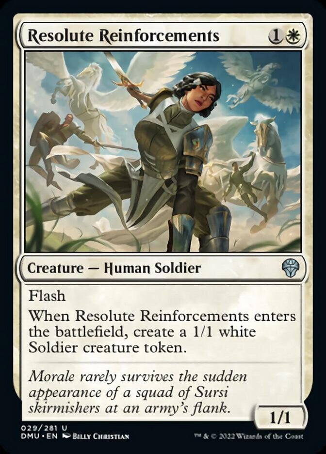 Resolute Reinforcements [Dominaria United] | Enigma On Main