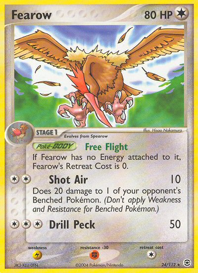 Fearow (24/112) [EX: FireRed & LeafGreen] | Enigma On Main