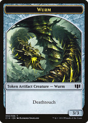 Wurm (032/036) // Goat Double-sided Token [Commander 2014 Tokens] | Enigma On Main