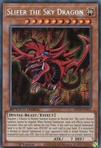 Slifer the Sky Dragon [SBCB-EN201] Secret Rare | Enigma On Main