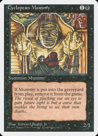 Cyclopean Mummy [Fourth Edition] | Enigma On Main