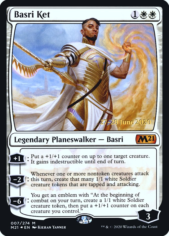 Basri Ket  [Core Set 2021 Prerelease Promos] | Enigma On Main