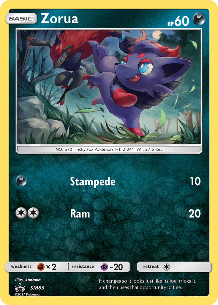 Zorua (SM83) [Sun & Moon: Black Star Promos] | Enigma On Main