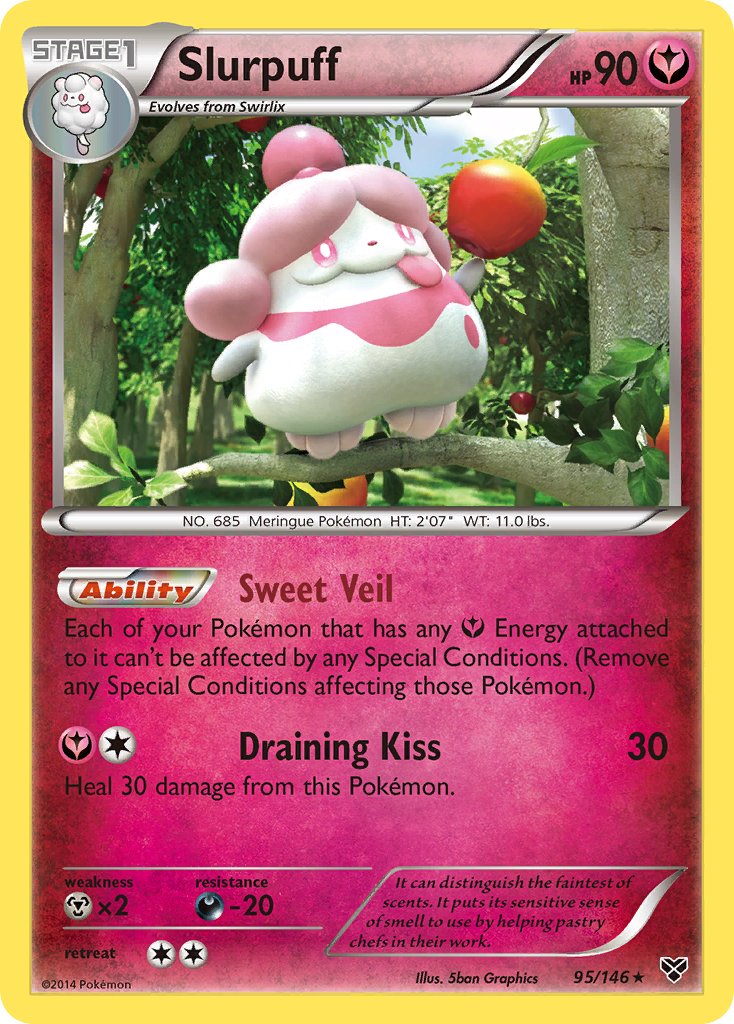 Slurpuff (95/146) (Theme Deck Exclusive) [XY: Base Set] | Enigma On Main