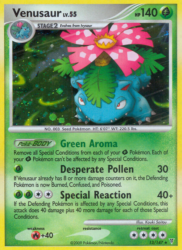 Venusaur (13/147) (Theme Deck Exclusive) [Platinum: Supreme Victors] | Enigma On Main