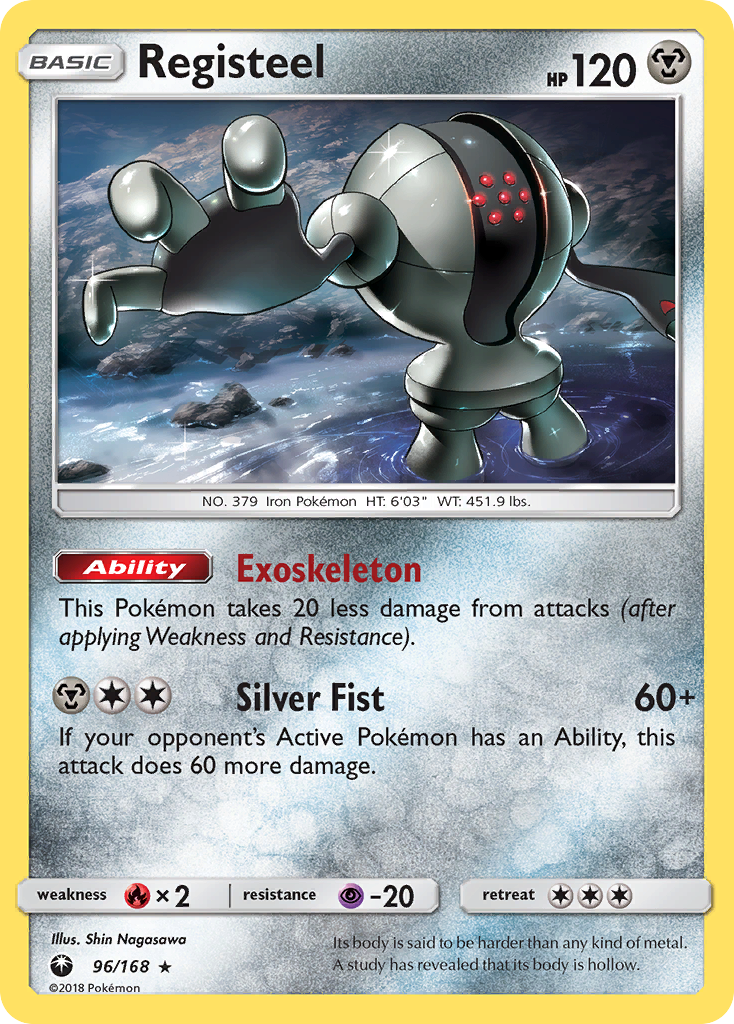 Registeel (96/168) [Sun & Moon: Celestial Storm] | Enigma On Main