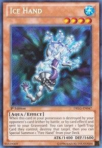 Ice Hand [Dragons of Legend] [DRLG-EN047] | Enigma On Main