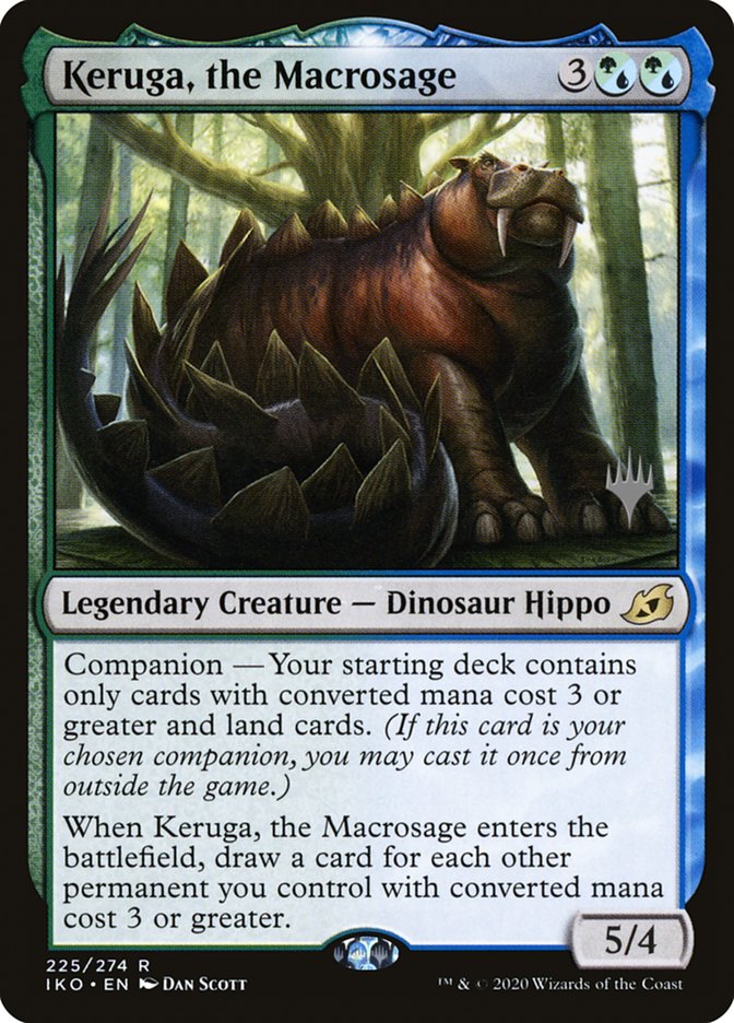 Keruga, the Macrosage (Promo Pack) [Ikoria: Lair of Behemoths Promos] | Enigma On Main