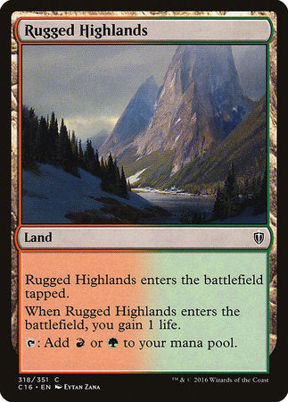 Rugged Highlands [Commander 2016] | Enigma On Main