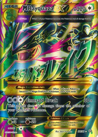 M Rayquaza EX (98/98) (Jumbo Card) [XY: Ancient Origins] | Enigma On Main