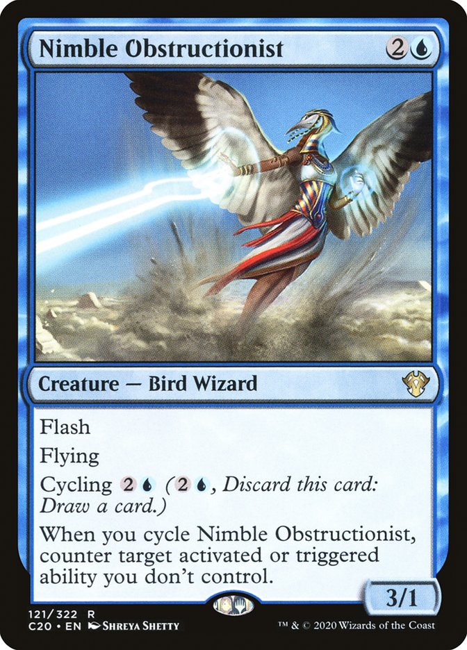 Nimble Obstructionist [Commander 2020] | Enigma On Main