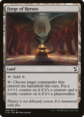 Forge of Heroes [Commander 2018] | Enigma On Main