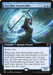 Sea Gate Stormcaller (Extended Art) [Zendikar Rising] | Enigma On Main