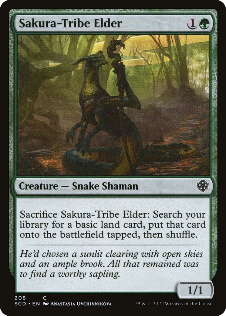 Sakura-Tribe Elder [Starter Commander Decks] | Enigma On Main