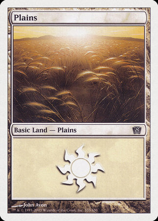 Plains (333) [Eighth Edition] | Enigma On Main