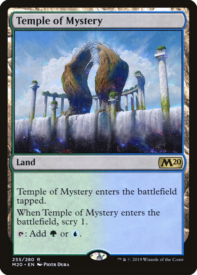 Temple of Mystery [Core Set 2020] | Enigma On Main