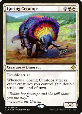 Goring Ceratops [Ixalan] | Enigma On Main