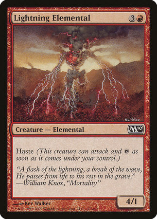 Lightning Elemental [Magic 2010] | Enigma On Main