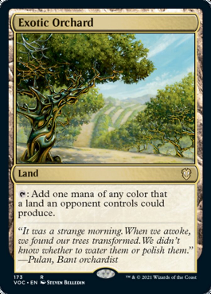 Exotic Orchard [Innistrad: Crimson Vow Commander] | Enigma On Main