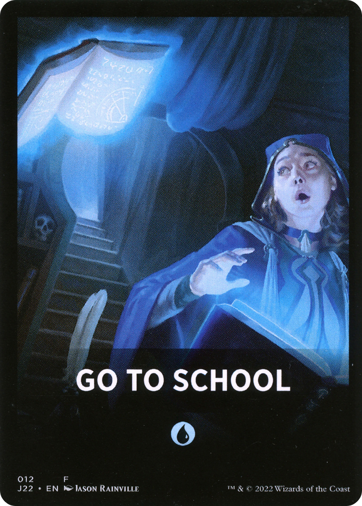 Go to School Theme Card [Jumpstart 2022 Front Cards] | Enigma On Main