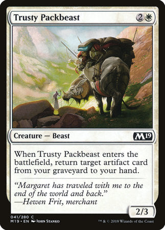 Trusty Packbeast [Core Set 2019] | Enigma On Main