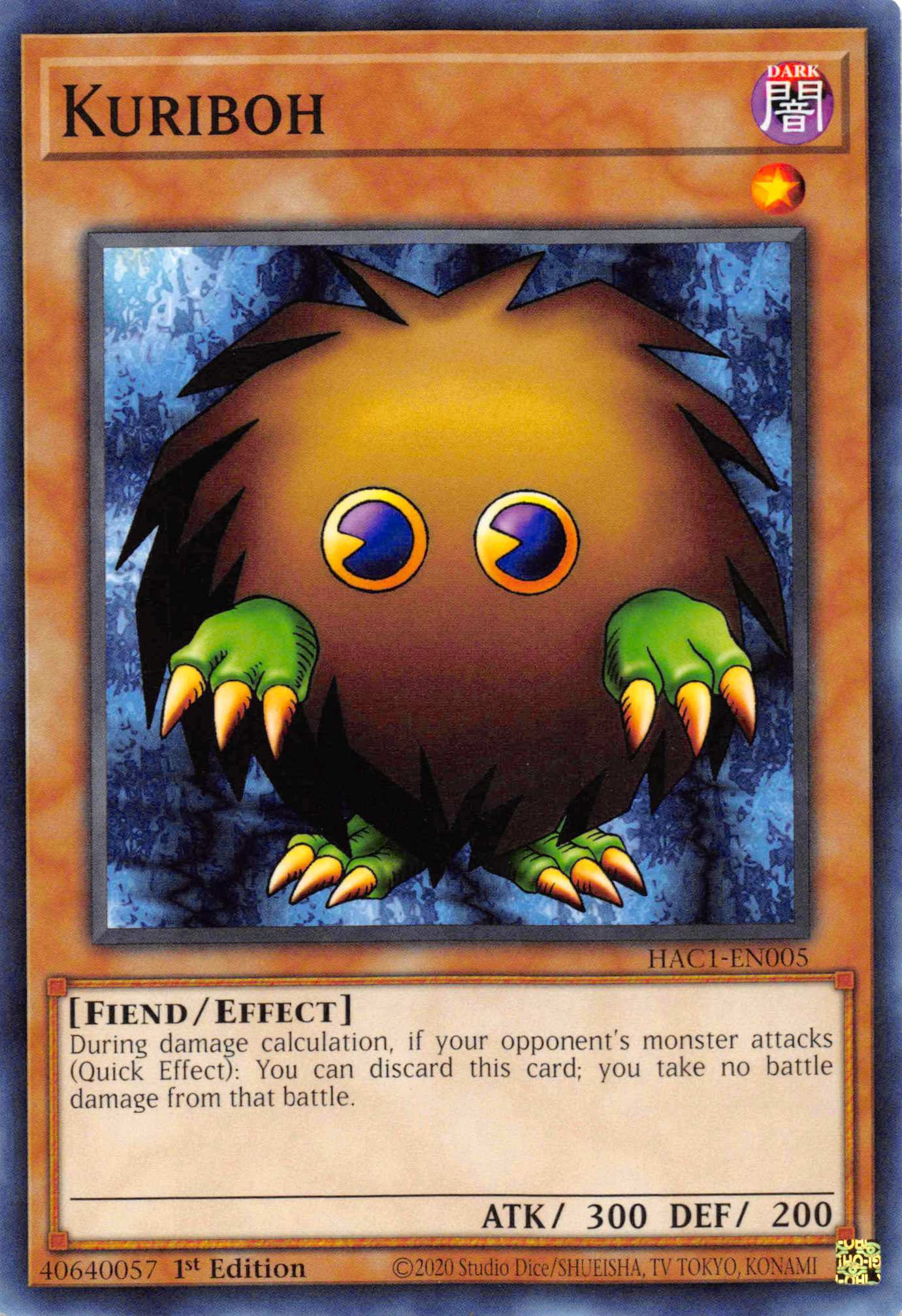 Kuriboh [HAC1-EN005] Common | Enigma On Main