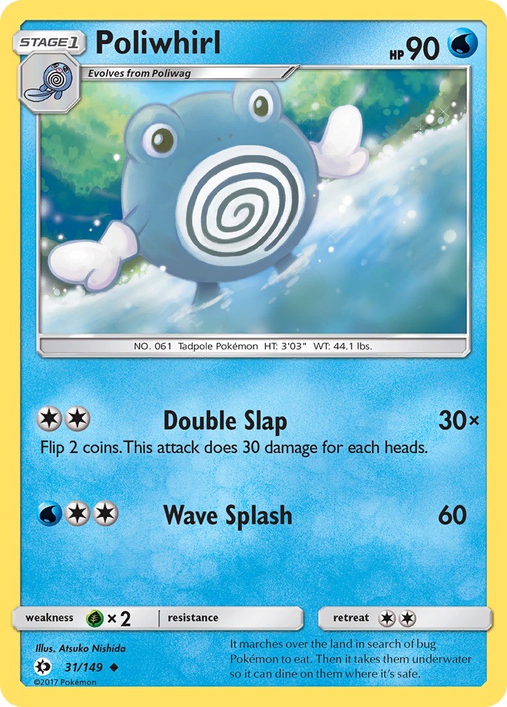 Poliwhirl (31/149) [Sun & Moon: Base Set] | Enigma On Main