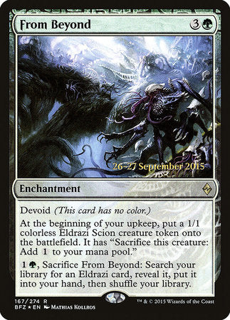 From Beyond [Battle for Zendikar Promos] | Enigma On Main