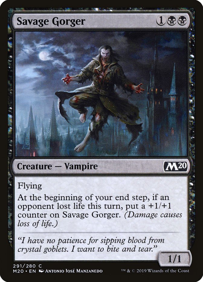 Savage Gorger [Core Set 2020] | Enigma On Main