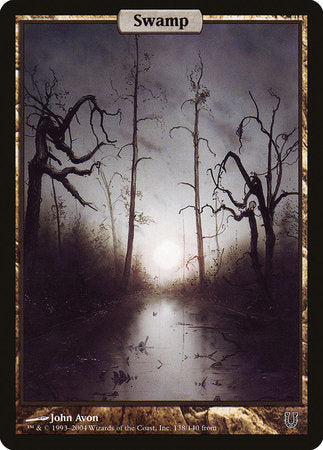 Swamp - Full Art [Unhinged] | Enigma On Main