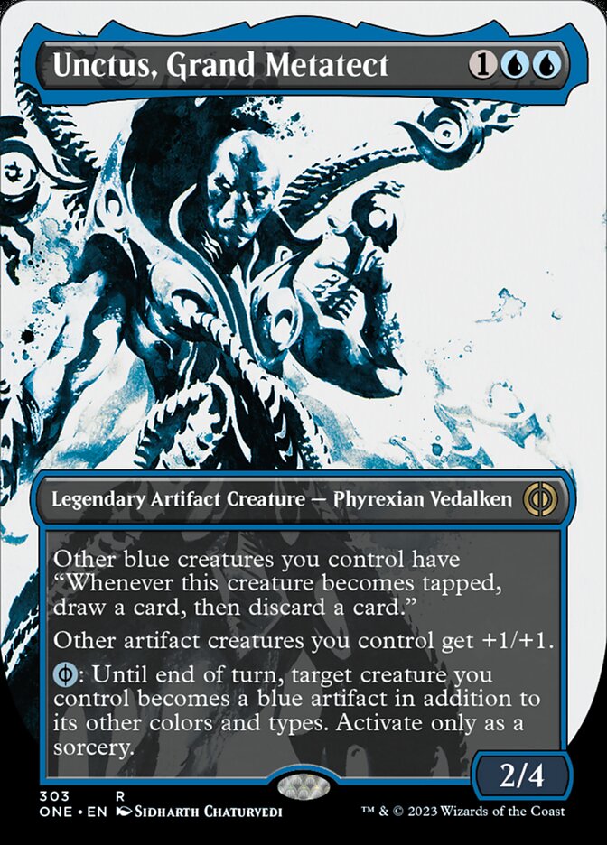 Unctus, Grand Metatect (Borderless Ichor) [Phyrexia: All Will Be One] | Enigma On Main