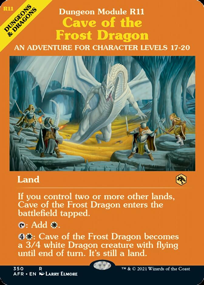 Cave of the Frost Dragon (Dungeon Module) [Dungeons & Dragons: Adventures in the Forgotten Realms] | Enigma On Main