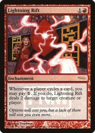 Lightning Rift [Friday Night Magic 2004] | Enigma On Main