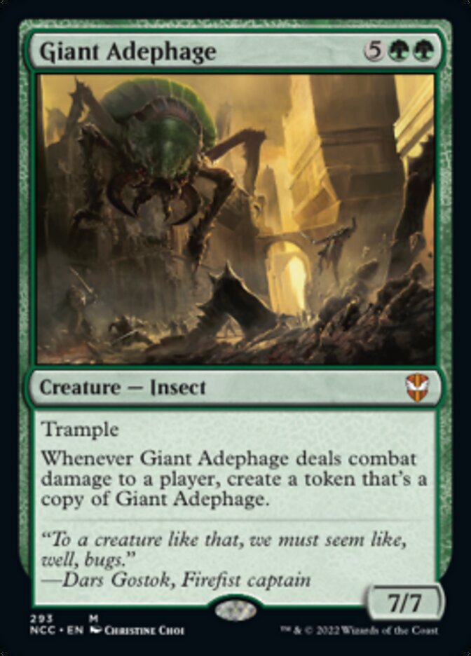 Giant Adephage [Streets of New Capenna Commander] | Enigma On Main