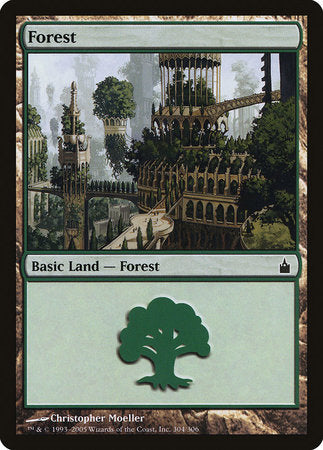 Forest (304) [Ravnica: City of Guilds] | Enigma On Main