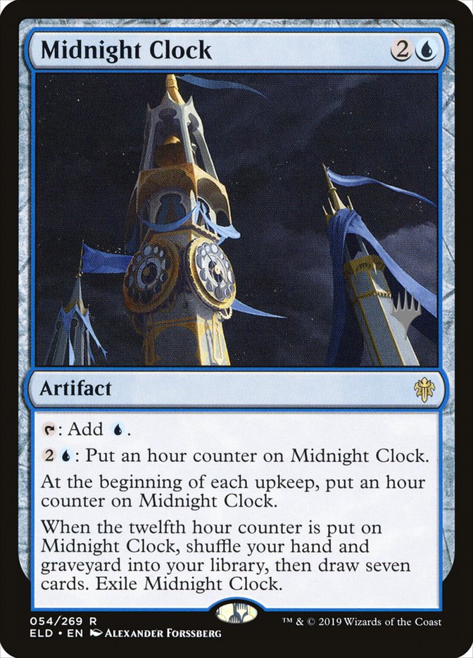 Midnight Clock (Promo Pack) [Throne of Eldraine Promos] | Enigma On Main