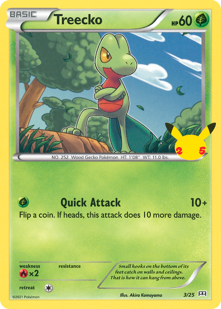 Treecko (3/25) [McDonald's 25th Anniversary] | Enigma On Main