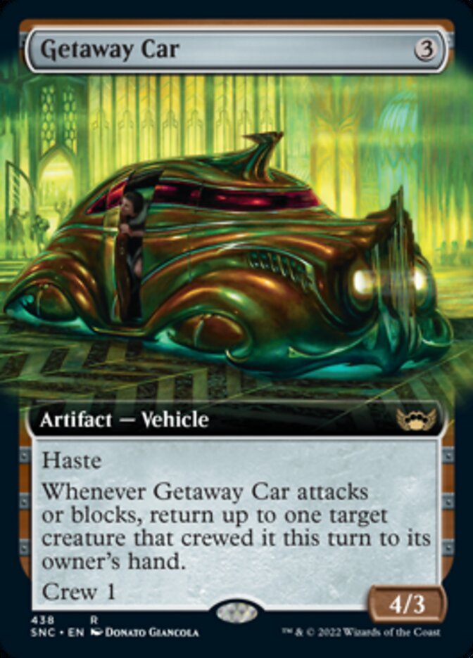 Getaway Car (Extended Art) [Streets of New Capenna] | Enigma On Main