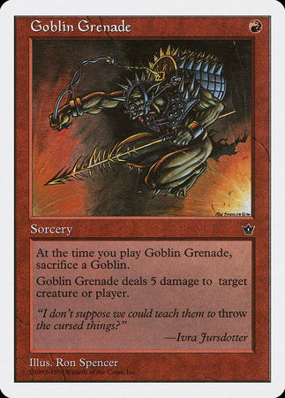 Goblin Grenade [Anthologies] | Enigma On Main