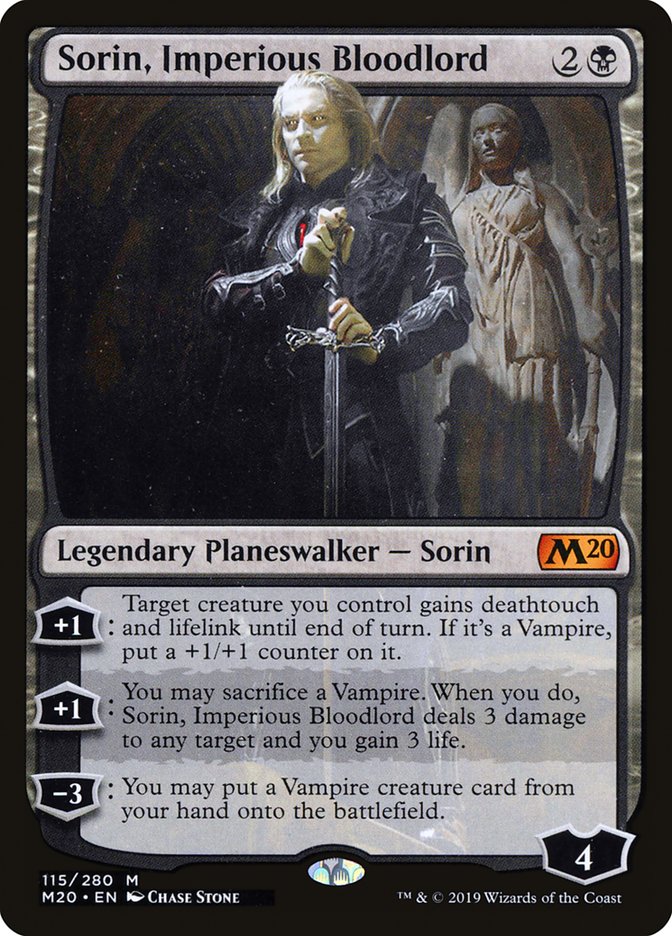 Sorin, Imperious Bloodlord [Core Set 2020] | Enigma On Main