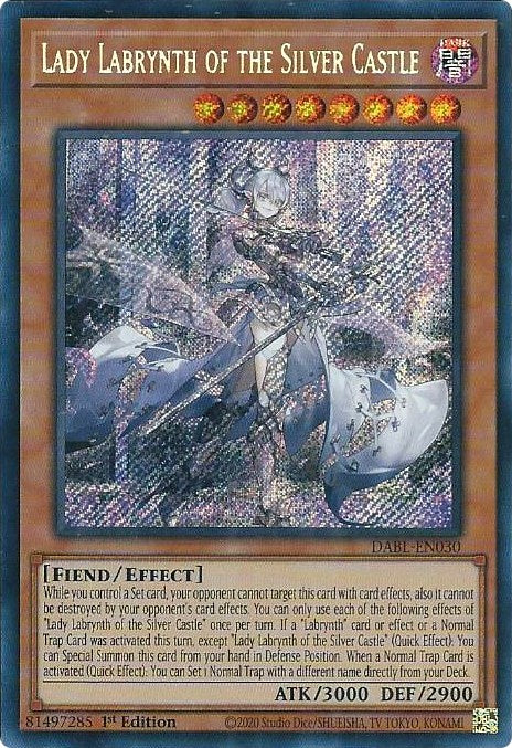 Lady Labrynth of the Silver Castle [DABL-EN030] Secret Rare | Enigma On Main