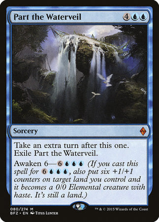 Part the Waterveil [Battle for Zendikar] | Enigma On Main