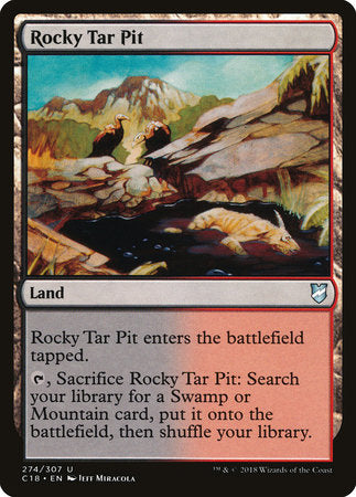 Rocky Tar Pit [Commander 2018] | Enigma On Main
