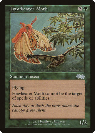 Hawkeater Moth [Urza's Saga] | Enigma On Main